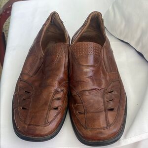 Men's JOSEF SIEBEL Brown Leather Loafers